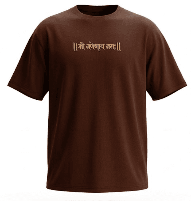 Ganesh Utsav '26 t-shirt — front view